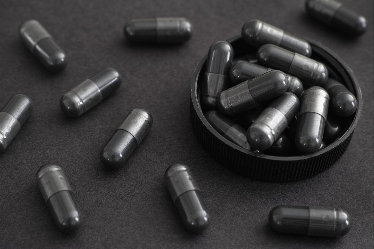Activated Charcoal Capsules - digestion, detoxifying, poisoning