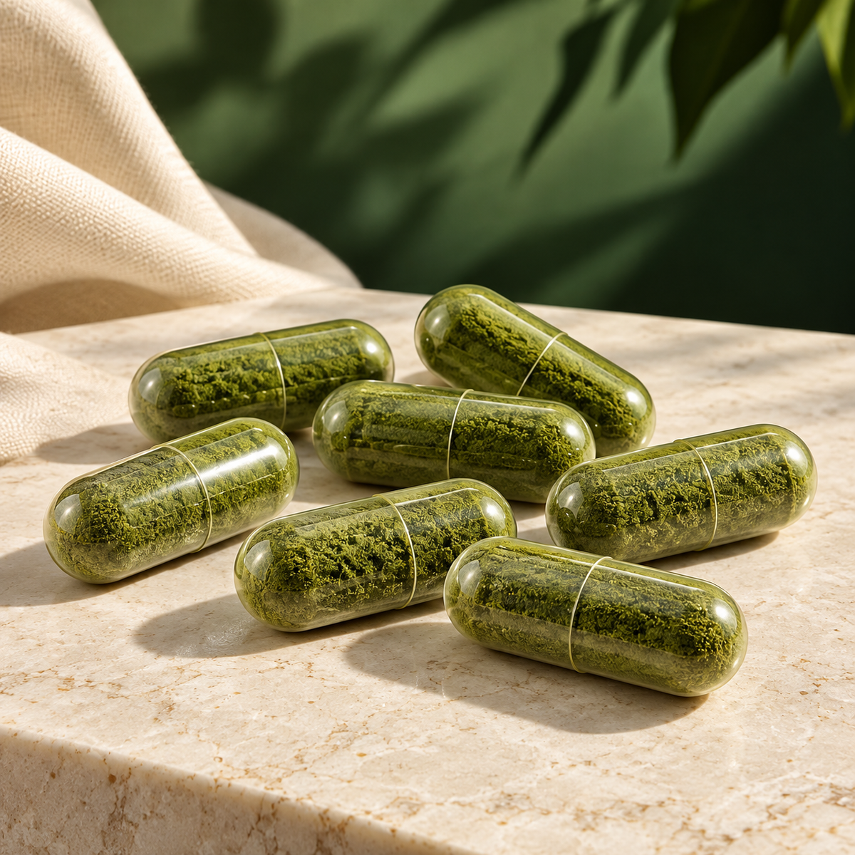 Matcha Capsules - energy boost, calm, metabolism, detox, antioxidants, diabetes