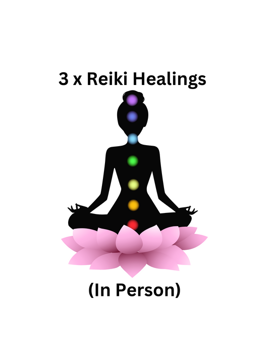 Reiki Healing x3 (In Person)