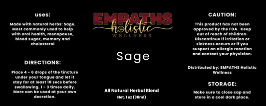 Sage Tincture