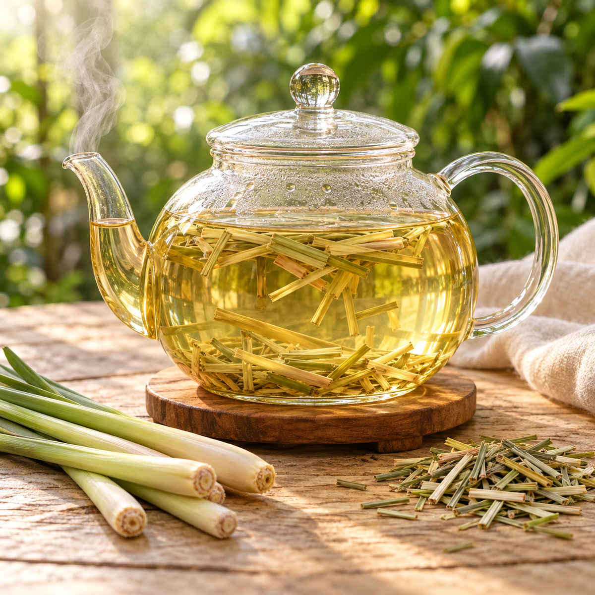 Lemongrass Tea - stress, anxiety, headaches, stomach pain, cholesterol, fevers, focus
