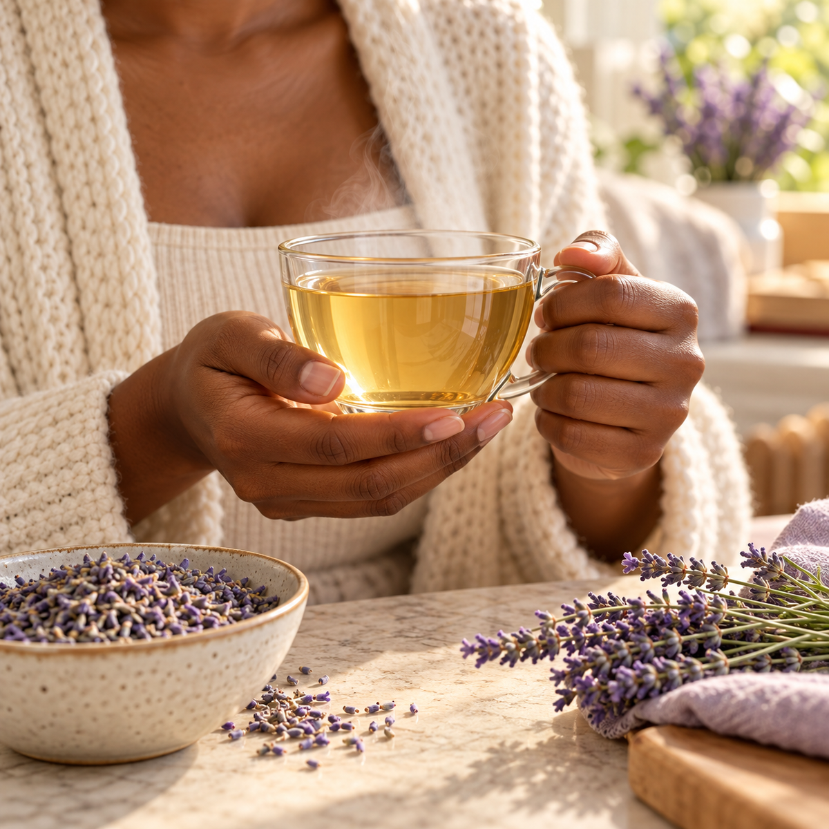 Lavender Tea - sleep, stress, anxiety, headaches