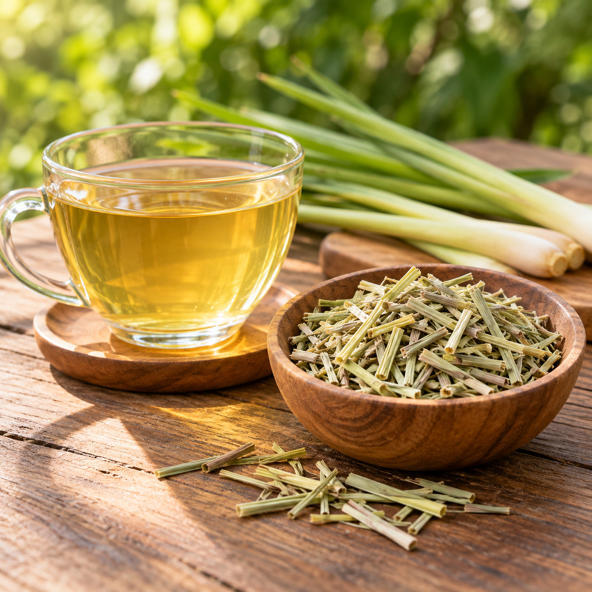 Lemongrass Tea - stress, anxiety, headaches, stomach pain, cholesterol, fevers, focus